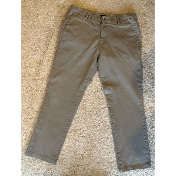 Dockers Flex Comfort Mens Pants W34 L29 Slim Fit Khaki - Picture 1 of 6
